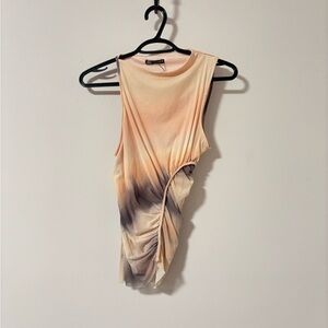 Zara tank top blouse